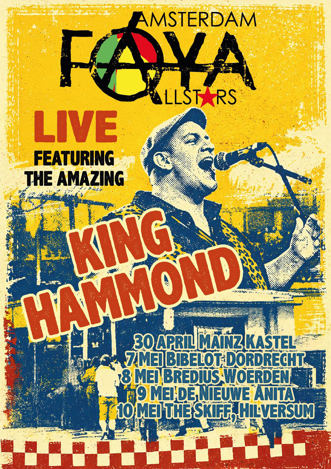 King Hammond & Amsterdam Faya All Stars - vrijdag 8 mei 2026
