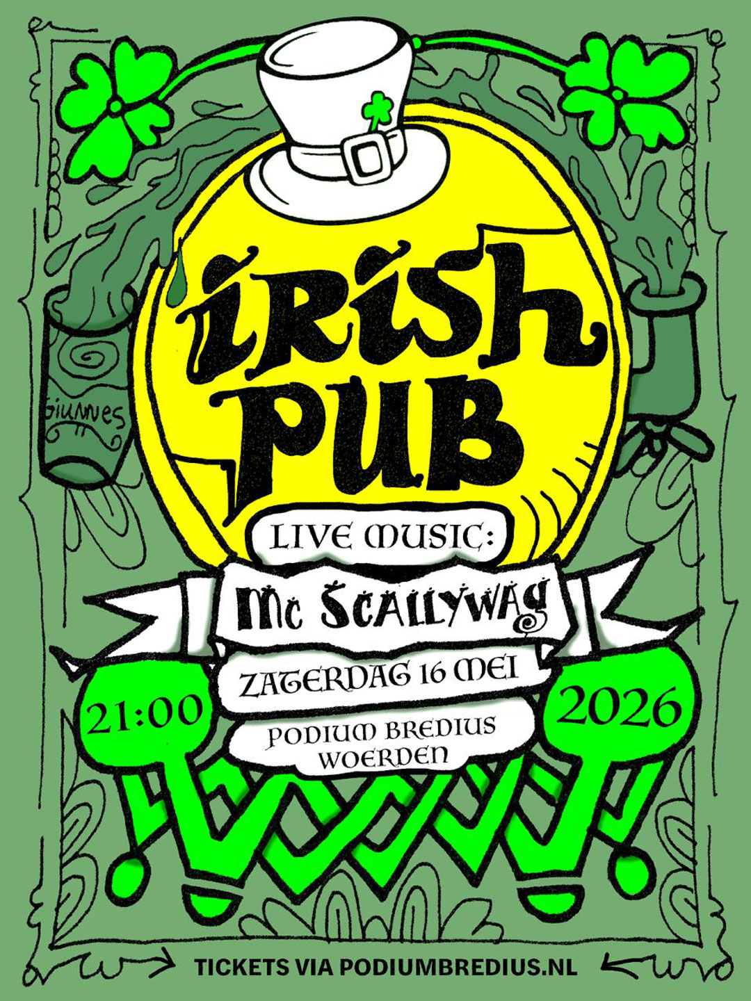 McScallywag @ Podium Bredius - zaterdag 16 mei 2026