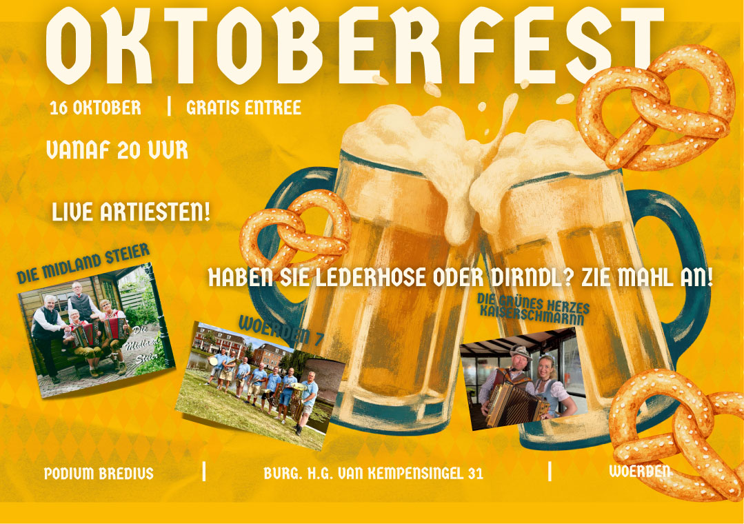 Oktoberfest @ Podium Bredius - vrijdag 16 oktober 2026